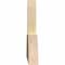 Ekena Millwork Portland Rough Sawn Timber Gable Bracket, Douglas Fir, 48"W x 14"H x 2"D x 6"F, 7/12 Pitch GBW048X14X0206POR00RDF - alternate 4